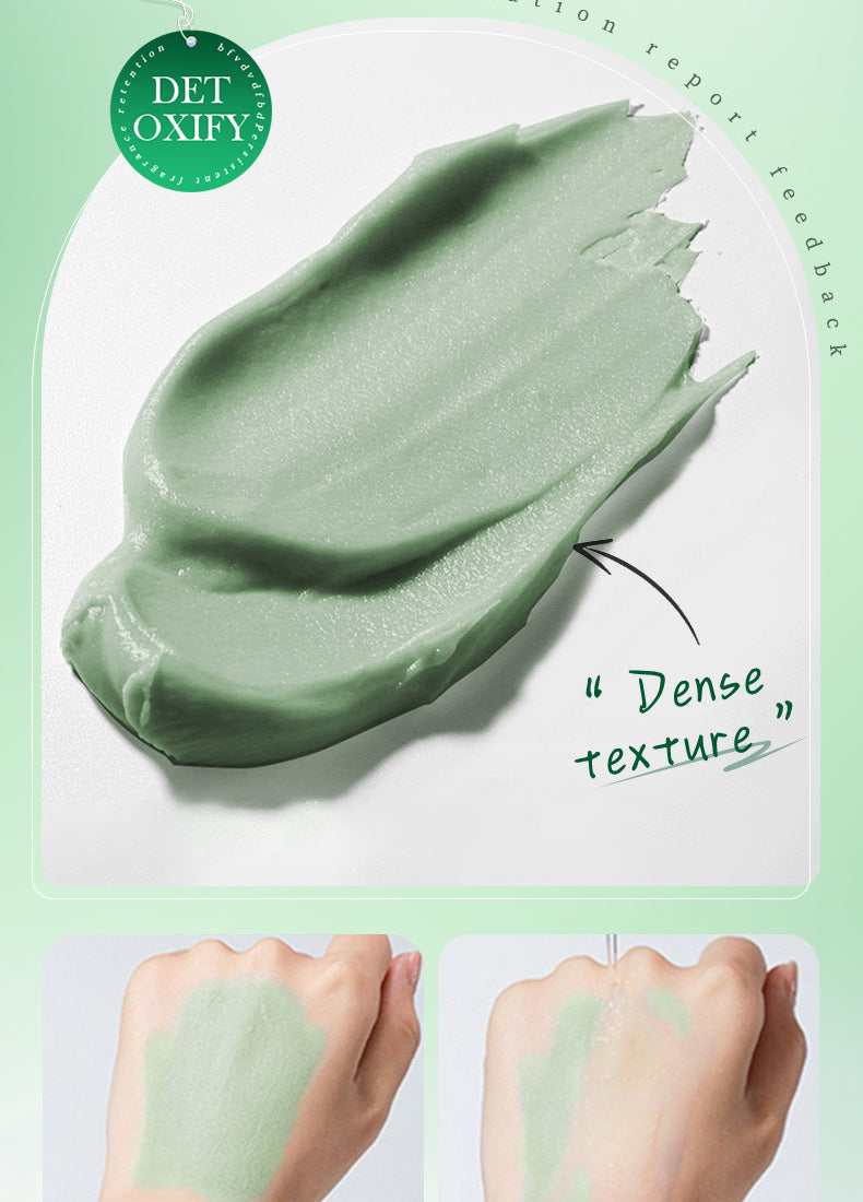 Solid Face Mask40g SADOER Vitamin C Aloe Vera Mugwort Cleansing Mud Mask  Wholesale