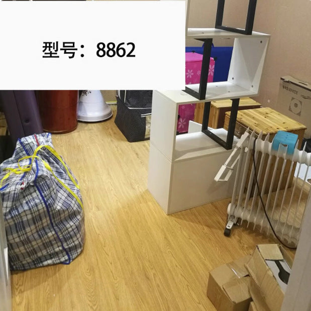 PVC Self-Adhesive Plastic Floor Stickers for Commercial Use in Bedrooms and Hallways, Indoor Renovation, Special for Cement Floors, Waterproof and Wear-Resistant