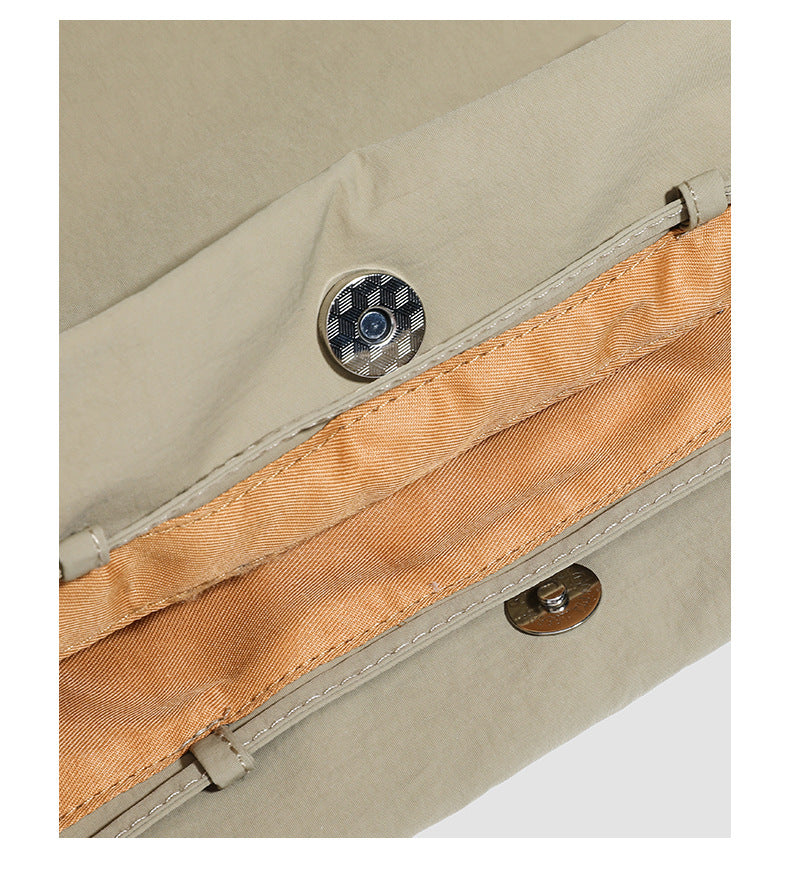 Oxford Cloth Workwear Korean Style Large Capacity Totes Idle Style Solid Color Leisure Class Commuter Shoulder Bag Bags