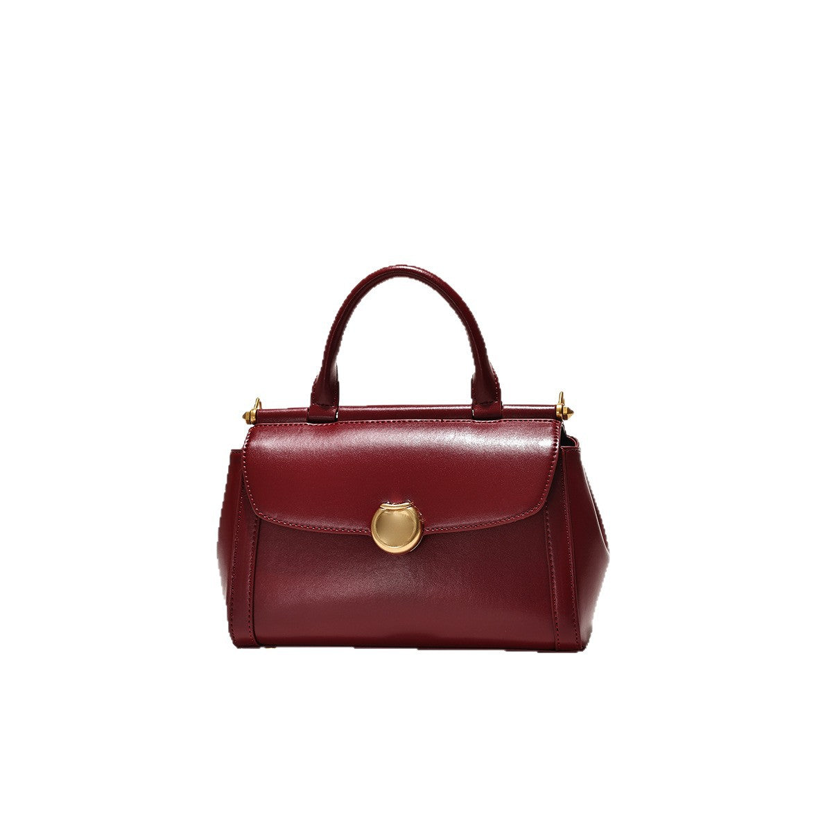 Vintage Simple Small Square Bag2025New Korean Style Personality Single Shoulder Bag Casual Crossbody Bag High-end Niche Handbag
