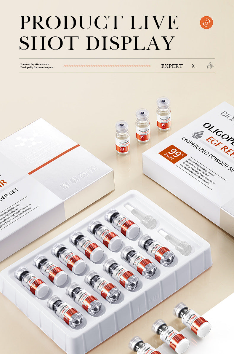 Oligopeptide Freeze-Dried Powder Set BIOAOUA Hydrating Moisturizing Nourishing Skin Care Wholesale for  Trade