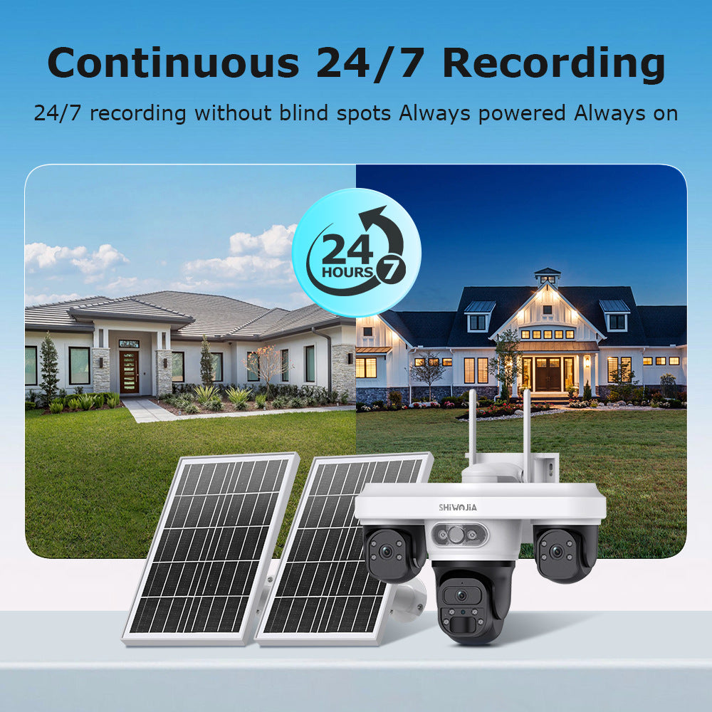 AOV Solar Camera Trinocular Solar Camera9MP High Definition Full Color AOV New Camera Product