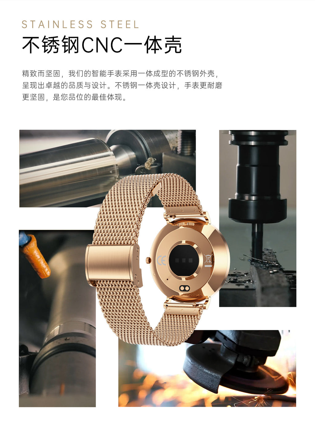 T8 Pro Smart Watch Bluetooth Call True Heart Rate Step Sleep Monitoring IP68Deep Waterproof Women's Sports