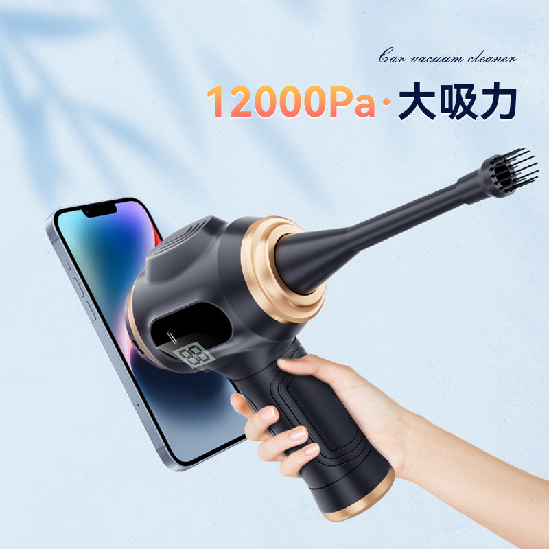Factory Direct Supply Cordless Portable High Suction Vacuum Cleaner Car and Home Use Blowing and Suction Integrated Mini Dust Blower