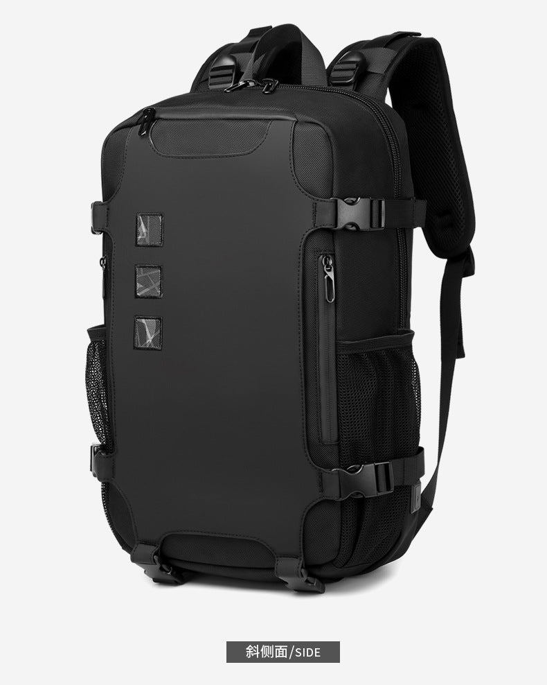 Korean Style Backpack Trendy Brand Laptop School Bag Lightweight Large Capacity Water-Resistant Commuter Bag for Middle and High School Students and College Students