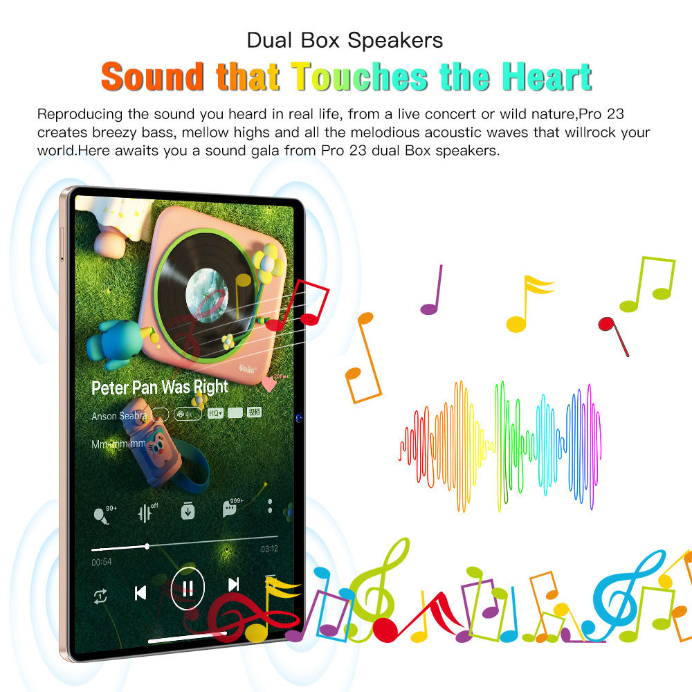 F11Android Smart Tablet PC11Inch4+64G New4G Cartoon Call New Hot Item Overseas Dropshipping