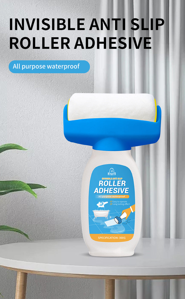 Home Floor Anti-Slip Bathroom Shower Room Glass Tile Floor Tile Marble Liquid Gel Paste Mildew Proof