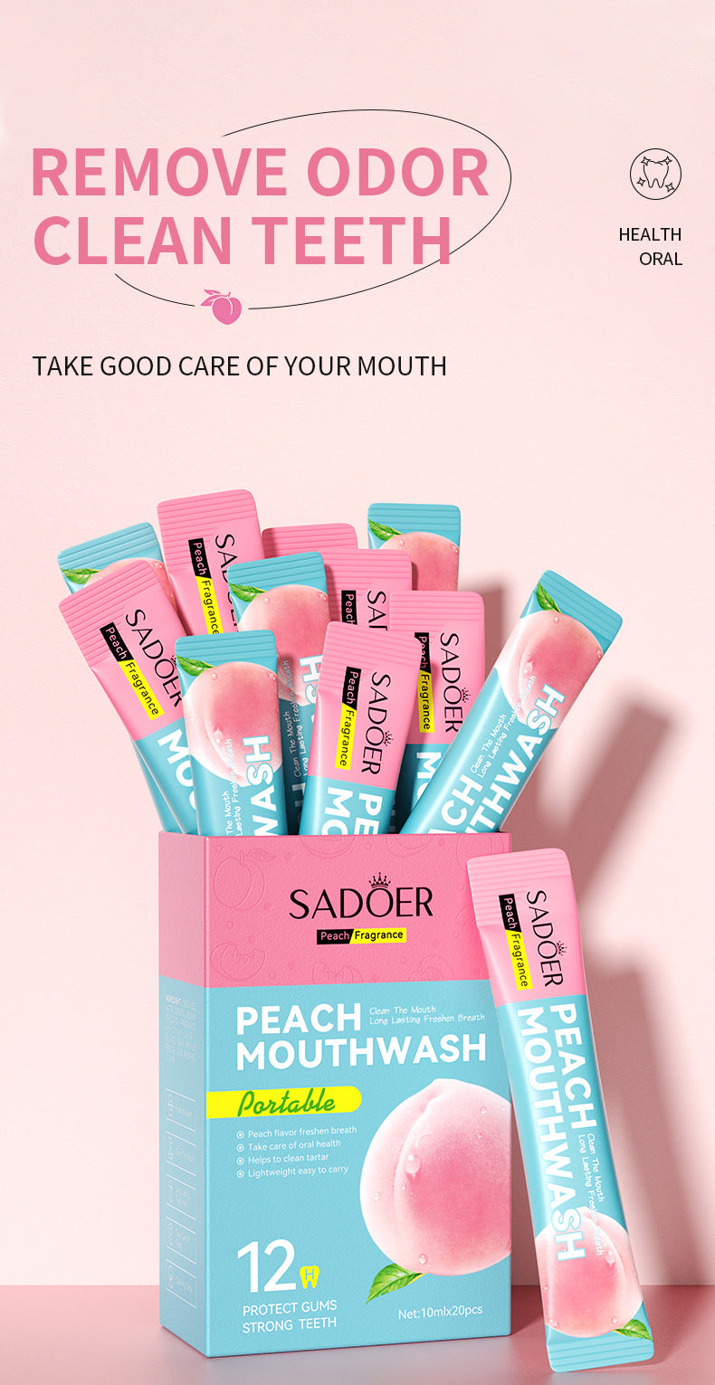 H  Mouthwash Box Set SADOER Disposable Portable Oral Cleaning  Wholesale