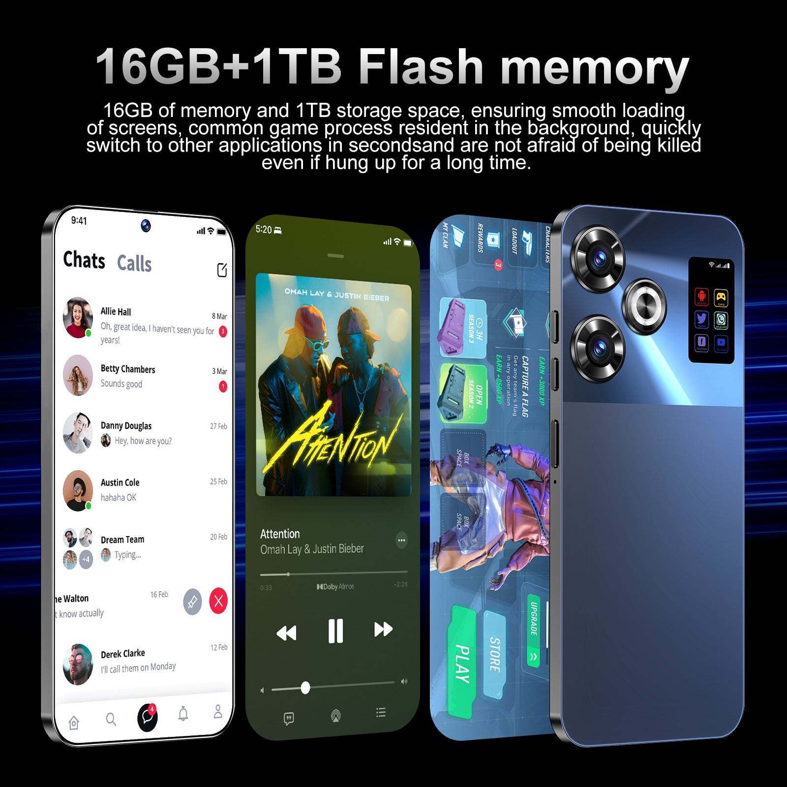 Globally Exclusive for Mobile Phones S25Ultra Large Screen HD2+16G Large Memory Source TK Wholesale