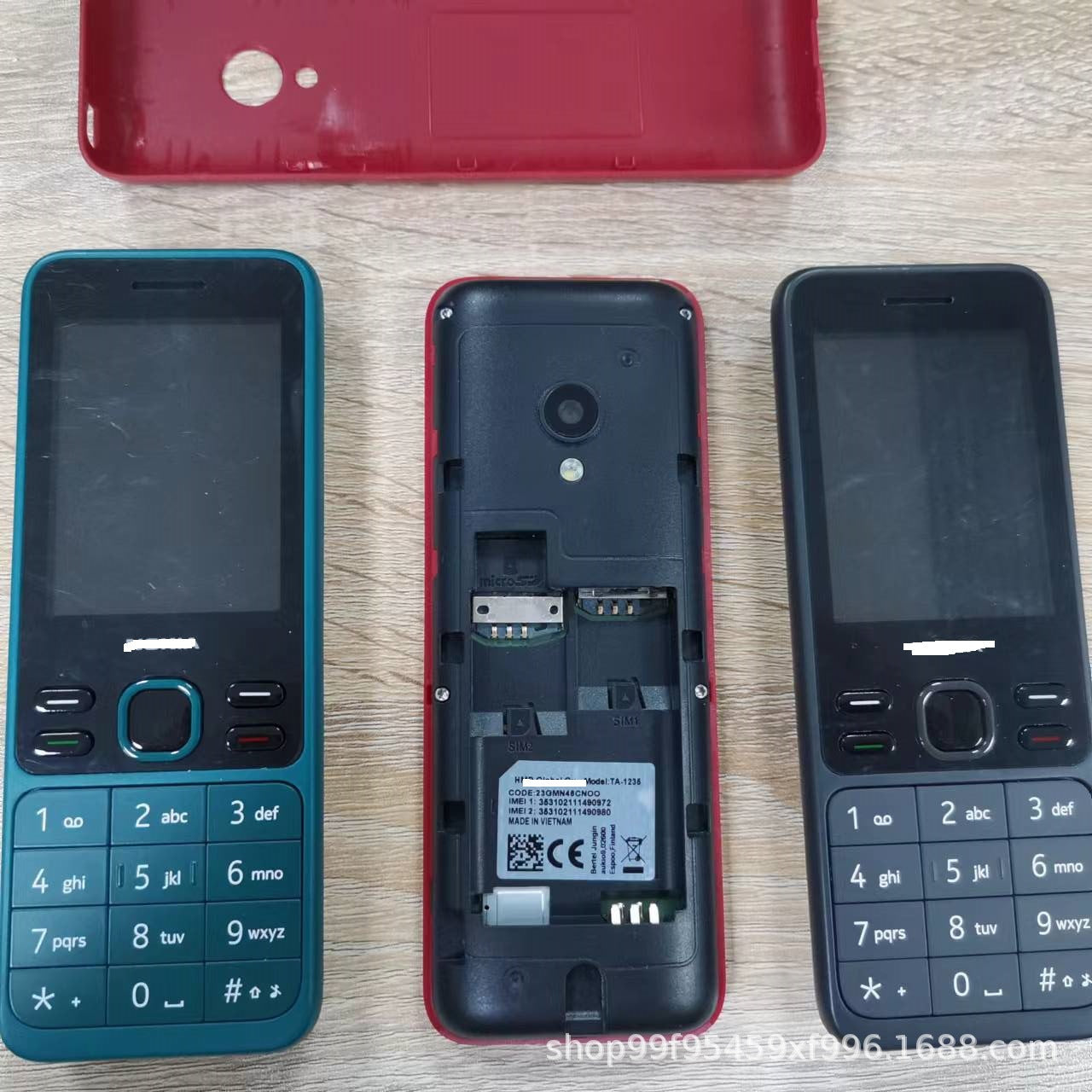 Dual Card2G Large Screen High Volume African Market Straight Button Function Mobile Phone for Students and Elderly